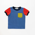 Load image into Gallery viewer, Colorblock Pocket Tee in Summer
