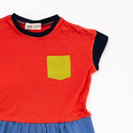 Load image into Gallery viewer, Casual Dress in Summer Colorblock
