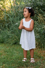 Load image into Gallery viewer, Weekend Dress in Prairie Stripe
