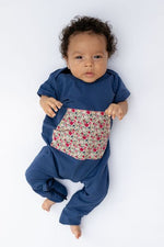 Load image into Gallery viewer, Zipper Romper in Posy

