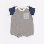 Load image into Gallery viewer, Bamboo Shortall in Stone Inkberry
