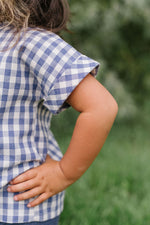 Load image into Gallery viewer, Popover Shirt in Ink Gingham
