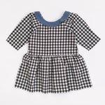 Load image into Gallery viewer, Celebration Dress in Shadow Gingham
