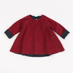 Load image into Gallery viewer, Reversible Swing Tunic in Currant Mistletoe
