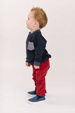 Load image into Gallery viewer, Corduroy Jogger in Currant
