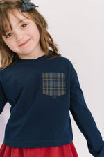 Load image into Gallery viewer, Bamboo Modern Tee in Midnight
