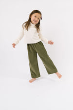 Load image into Gallery viewer, Corduroy Gaucho Pant in Olive
