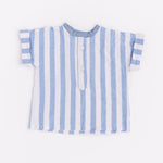 Load image into Gallery viewer, Popover Shirt in Harbor Seersucker
