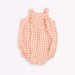 Load image into Gallery viewer, Knotted Bubble in Petal Gingham
