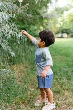 Load image into Gallery viewer, Easy Short in Dark Chambray
