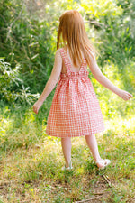 Load image into Gallery viewer, Beach Dress in Watermelon Plaid
