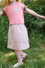 Load image into Gallery viewer, Midi Skirt in Malibu Plaid
