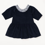 Load image into Gallery viewer, Celebration Dress in Midnight Corduroy
