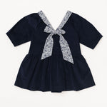 Load image into Gallery viewer, Celebration Dress in Midnight Corduroy
