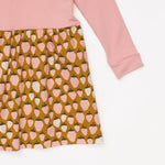 Load image into Gallery viewer, Modern Sweatshirt Dress in Autumn Berry
