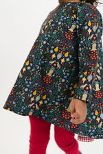 Load image into Gallery viewer, Pleated Swing Tunic in Noel
