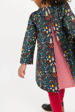 Load image into Gallery viewer, Pleated Swing Tunic in Noel
