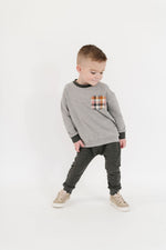 Load image into Gallery viewer, Bamboo Jogger in Pepper French Terry
