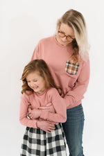Load image into Gallery viewer, Women's Bamboo Sweatshirt in Rosewood
