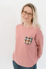 Load image into Gallery viewer, Women's Bamboo Sweatshirt in Rosewood
