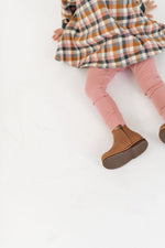 Load image into Gallery viewer, Bamboo Legging in Rosewood French Terry
