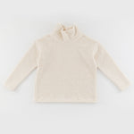 Load image into Gallery viewer, Women's Funnel Neck Sweatshirt in Cream Sherpa
