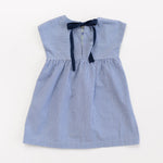 Load image into Gallery viewer, Picnic Dress in Azure Seersucker
