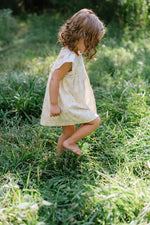 Load image into Gallery viewer, Empire Dress in Citron Blooms
