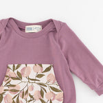 Load image into Gallery viewer, Bamboo Zipper Romper in Orchard

